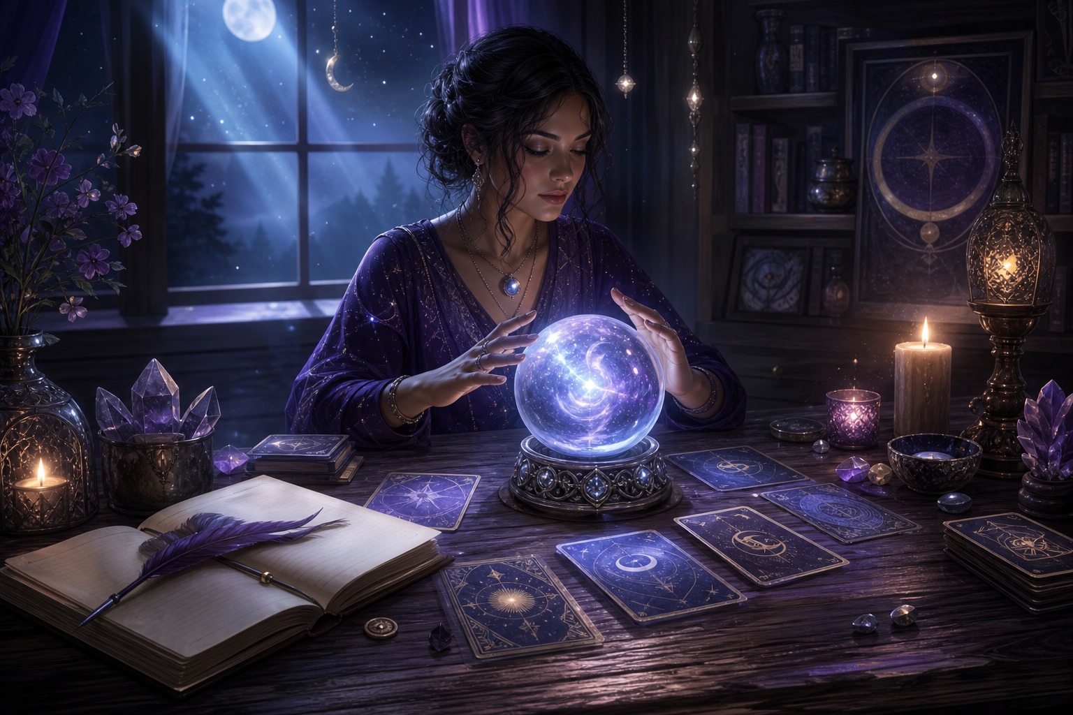Product-themed illustration for The Seer of Truths